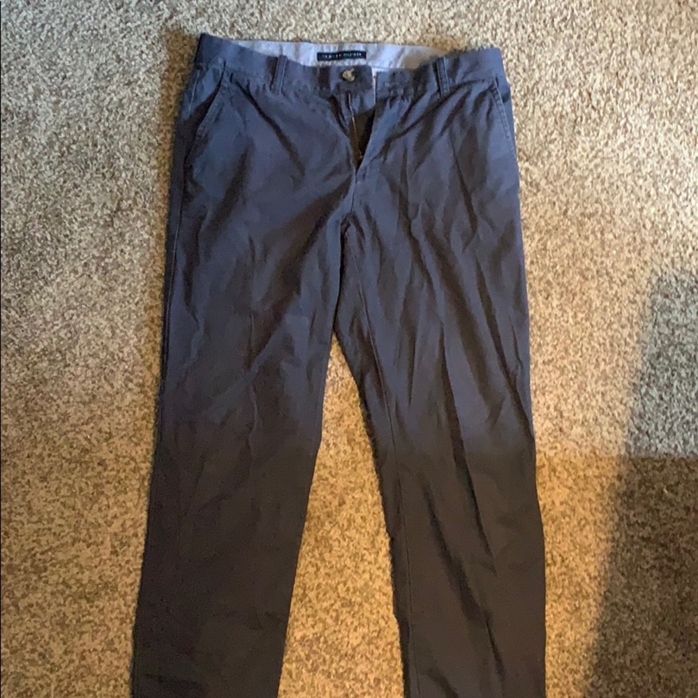 Men’s Tommy Hilfiger Navy Blue Khakis